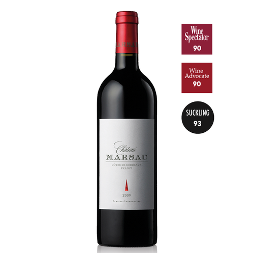 Château Marsau, Côtes de Bordeaux Francs 2015 750ml